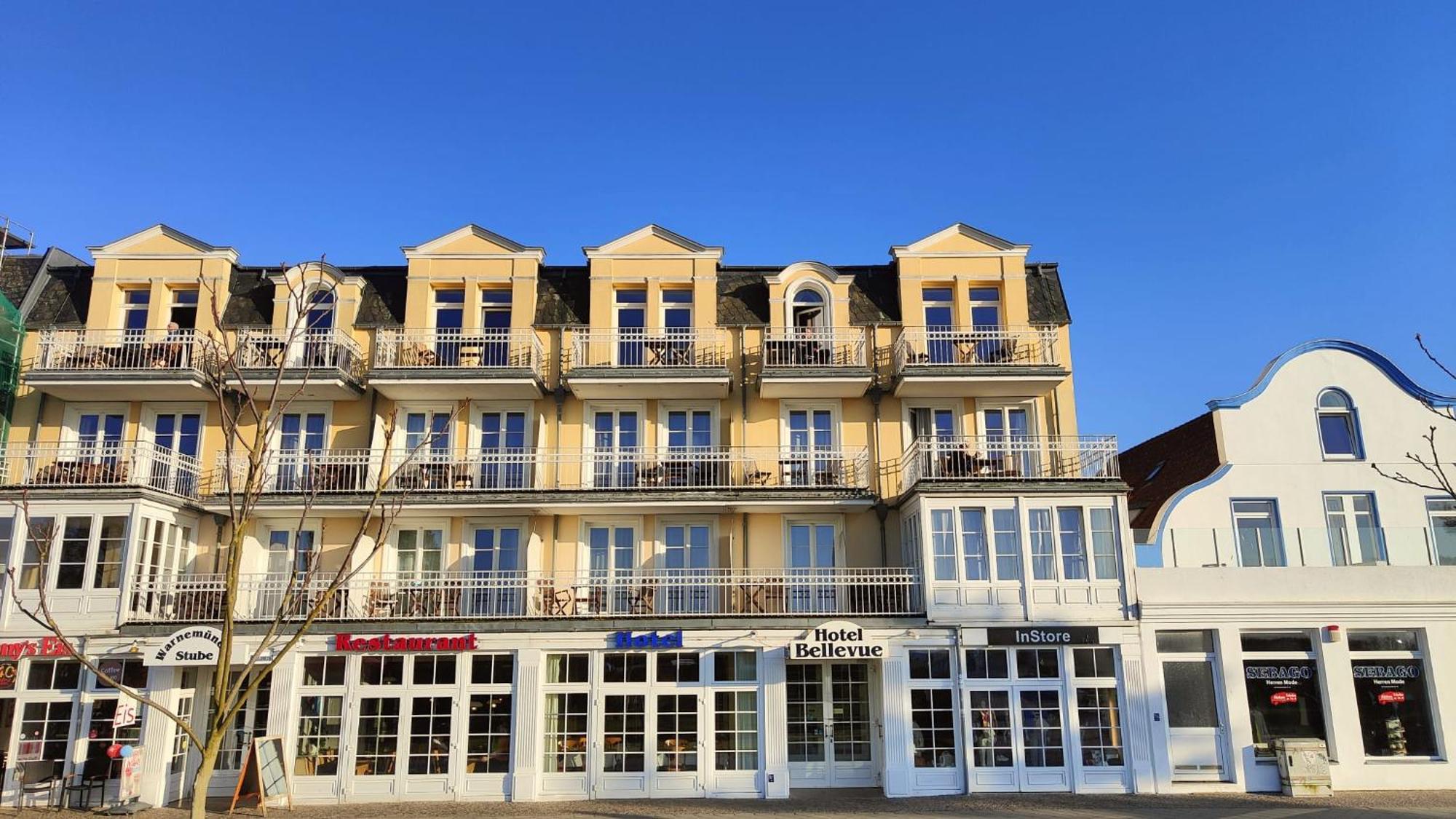 Hotel Bellevue Warnemuende Rostock Zewnętrze zdjęcie
