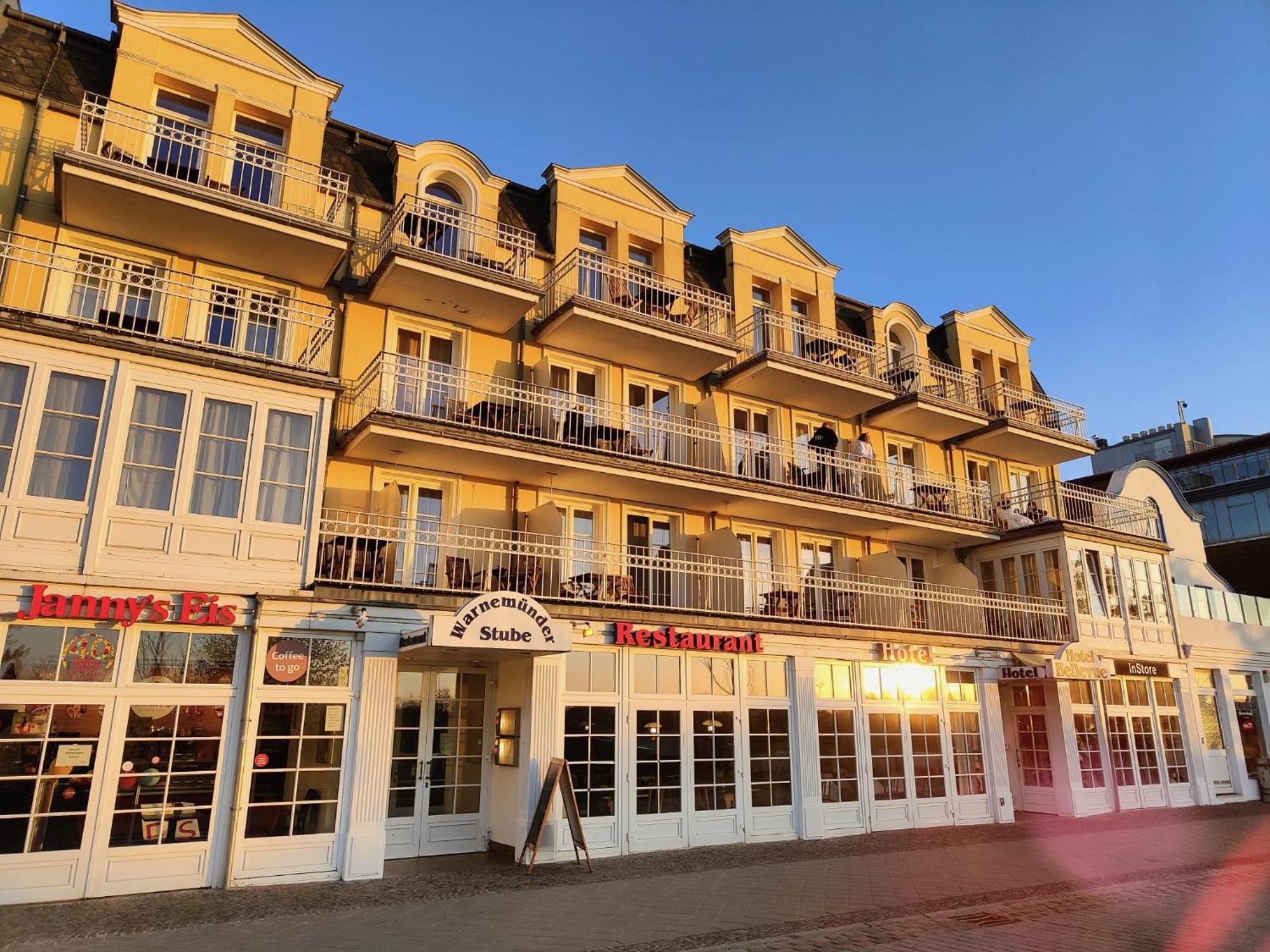 Hotel Bellevue Warnemuende Rostock Zewnętrze zdjęcie